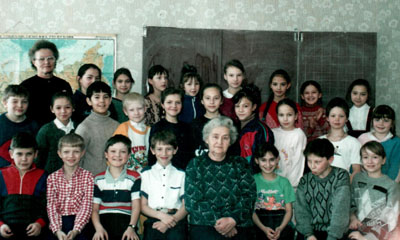 Встреча Елизаветы Михайловны Дашкиной с учащимися СОШ №17 г. Белебей
